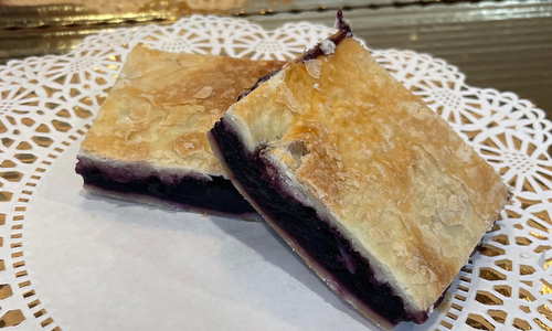 Blueberry Fruit Squares
