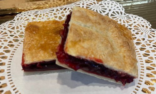 Raspberry Fruit Squares
