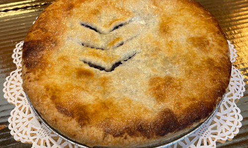 Large Blueberry Pie