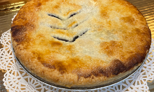 Small Blueberry Pie
